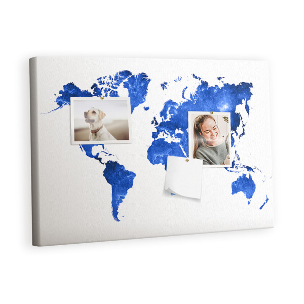 Tablica korkowa z nadrukiem dekoracyjna + pinezki Planer 426271