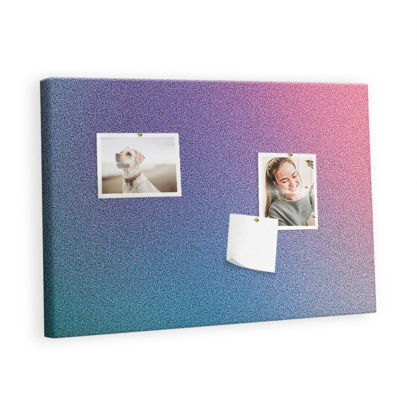Tablica korkowa z nadrukiem do kuchni + pinezki Gradient 430955