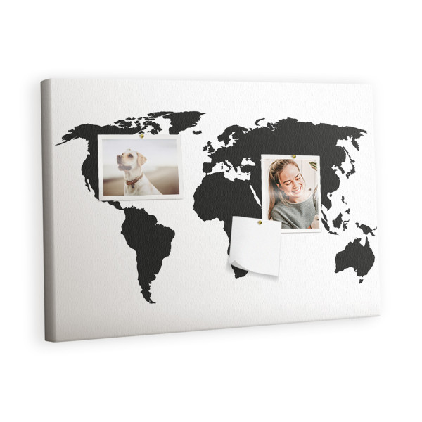 Tablica korkowa z nadrukiem do kuchni + pinezki Organizer 530154
