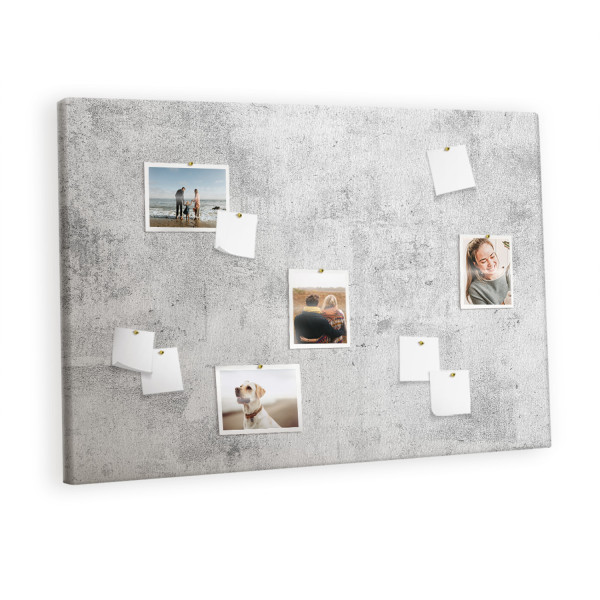 Tablica korkowa z nadrukiem do przedpokoju + pinezki Mur 431149
