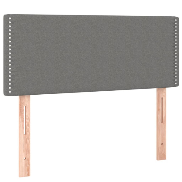 Wezgłowie Szary 80 x 5 x 78/88 cm Tkanina vidaXL 532708