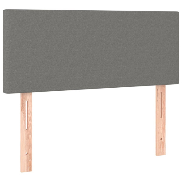 Wezgłowie Szary 80 x 5 x 78/88 cm Tkanina vidaXL 535497