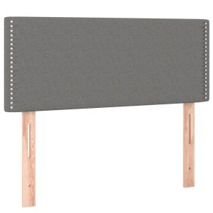Wezgłowie Szary 90 x 5 x 78/88 cm Tkanina vidaXL 533354 Wezgłowie Szary 90 x 5 x 78/88 cm Tkanina vidaXL 533354