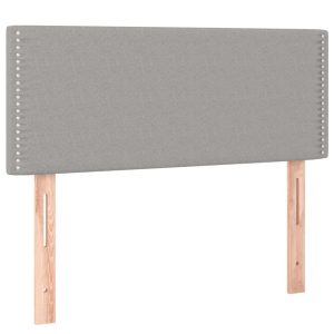Wezgłowie Szary 90 x 5 x 78/88 cm Tkanina vidaXL 533361 Wezgłowie Szary 90 x 5 x 78/88 cm Tkanina vidaXL 533361