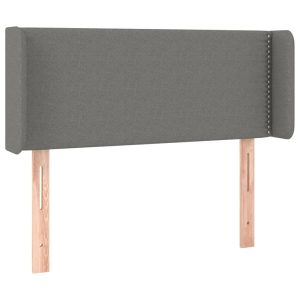 Wezgłowie Szary 93 x 16 x 78/88 cm Tkanina vidaXL 521156 Wezgłowie Szary 93 x 16 x 78/88 cm Tkanina vidaXL 521156