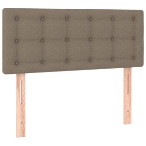 Wezgłowie Taupe 100 x 5 x 78/88 cm Tkanina vidaXL 533508 Wezgłowie Taupe 100 x 5 x 78/88 cm Tkanina vidaXL 533508