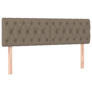 Wezgłowie Taupe 160 cm Tkanina Low vidaXL 380091 Wezgłowie Taupe 160 cm Tkanina Low vidaXL 380091