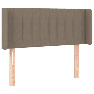 Wezgłowie Taupe 83 x 16 x 78/88 cm Tkanina vidaXL 379894 Wezgłowie Taupe 83 x 16 x 78/88 cm Tkanina vidaXL 379894