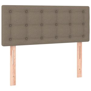 Wezgłowie Taupe 90 x 5 x 78/88 cm Tkanina vidaXL 533132 Wezgłowie Taupe 90 x 5 x 78/88 cm Tkanina vidaXL 533132