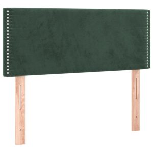 Wezgłowie Zielony 100 x 5 x 78/88 cm Aksamit vidaXL 524381 Wezgłowie Zielony 100 x 5 x 78/88 cm Aksamit vidaXL 524381