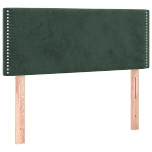 Wezgłowie Zielony 80 x 5 x 78/88 cm Aksamit vidaXL 529383 Wezgłowie Zielony 80 x 5 x 78/88 cm Aksamit vidaXL 529383