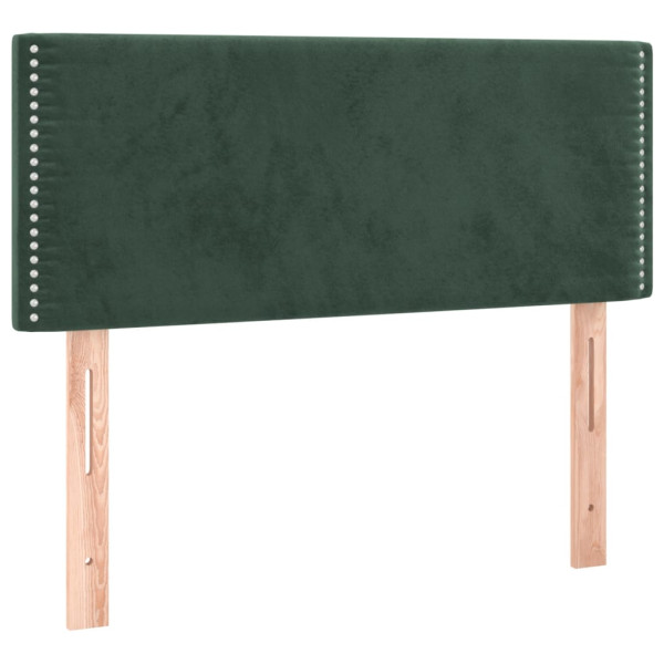 Wezgłowie Zielony 80 x 5 x 78/88 cm Aksamit vidaXL 529383