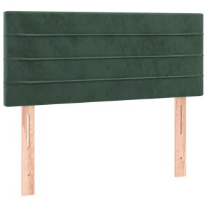 Wezgłowie Zielony 80 x 5 x 78/88 cm Aksamit vidaXL 532446 Wezgłowie Zielony 80 x 5 x 78/88 cm Aksamit vidaXL 532446