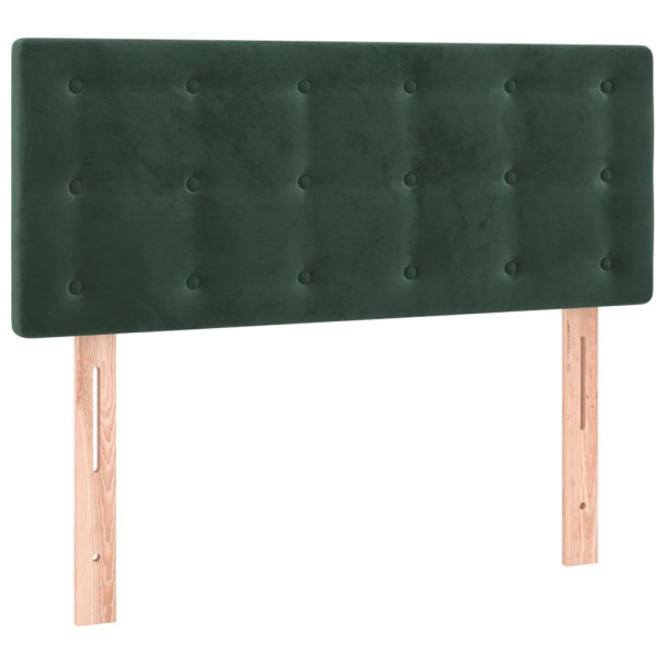 Wezgłowie Zielony 80 x 5 x 78/88 cm Aksamit vidaXL 529357