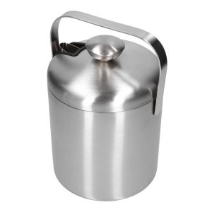 Wiaderko Do Lodu 1,3 L, Pojemnik Na Lód I Szczypce 438180 Wiaderko Do Lodu 1,3 L, Pojemnik Na Lód I Szczypce 438180