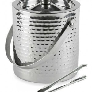 Wiaderko do lodu 1.5L z podwójną scianką KINGHOFF 958327 Wiaderko do lodu 1.5L z podwójną scianką KINGHOFF 958327