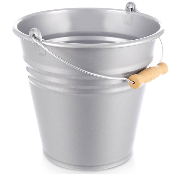 Wiadro plastikowe szare 10 l 788181