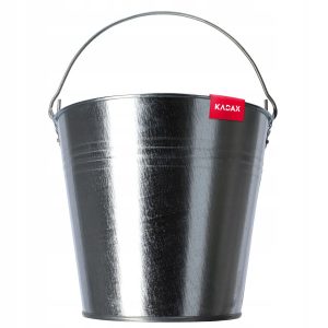 Wiadro Wiaderko Ogrodowe Ocynkowane Metalowe 15 L 123881