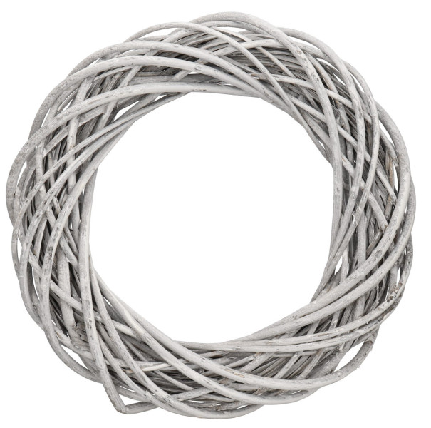 Wianek Wiklinowy Szary 30 Cm Wiklina Gruby 802570