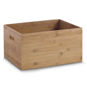 Wielofunkcyjny pojemnik na drobiazgi, bambusowy, ZELLER 153308 Wielofunkcyjny pojemnik na drobiazgi, bambusowy, ZELLER 153308