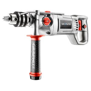 Wiertarka udarowa dwubiegowa 1050W GRAPHITE 58G712 141256 Wiertarka udarowa dwubiegowa 1050W GRAPHITE 58G712 141256