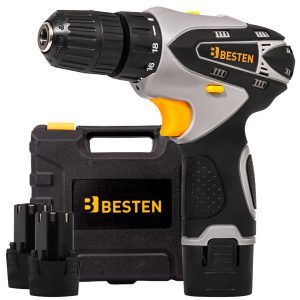 Wiertarko-wkrętarka udarowa BESTEN BE-2852 12V zestaw 26 el. 959729