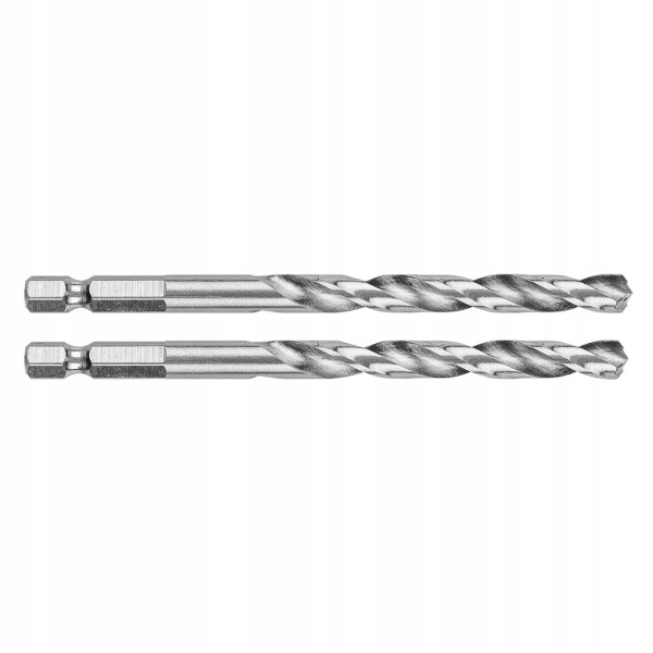Wiertła do metalu Hex 6,5mm, zestaw wierteł 2 szt. GRAPHITE 384280
