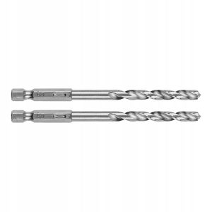 Wiertła do metalu Hex 6mm, zestaw wierteł 2 szt. GRAPHITE 384277 Wiertła do metalu Hex 6mm, zestaw wierteł 2 szt. GRAPHITE 384277