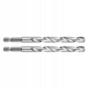 Wiertła do metalu Hex 7.5mm, zestaw wierteł 2 szt. GRAPHITE 384285 Wiertła do metalu Hex 7.5mm, zestaw wierteł 2 szt. GRAPHITE 384285