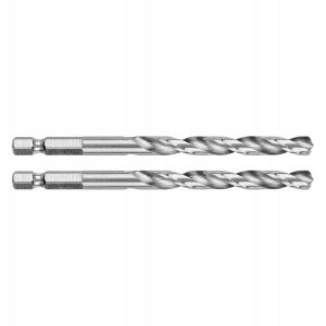 Wiertła do metalu Hex 7mm, zestaw wierteł 2 szt. GRAPHITE 384263 Wiertła do metalu Hex 7mm, zestaw wierteł 2 szt. GRAPHITE 384263