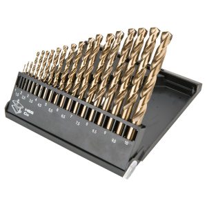 Wiertła do metalu HSS-Co 1.0-10.0 mm 19szt GRAPHITE 57H089 156781 Wiertła do metalu HSS-Co 1.0-10.0 mm 19szt GRAPHITE 57H089 156781