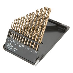 Wiertła do metalu HSS-Co 1.5-6.5 mm 13szt. GRAPHITE 57H088 156753 Wiertła do metalu HSS-Co 1.5-6.5 mm 13szt. GRAPHITE 57H088 156753
