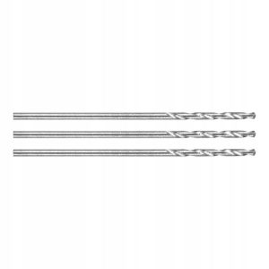 Wiertła do metalu HSS, DIN 338, 1mm, zestaw wierteł 3szt. 384293