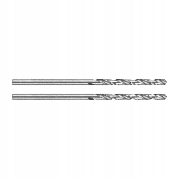 Wiertła do metalu HSS, DIN 338, 3,2mm, zestaw wierteł 2szt. 384295