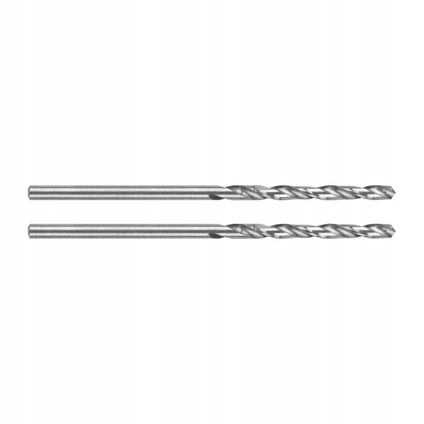 Wiertła do metalu HSS, DIN 338, 3mm, zestaw wierteł 2 szt. 384275