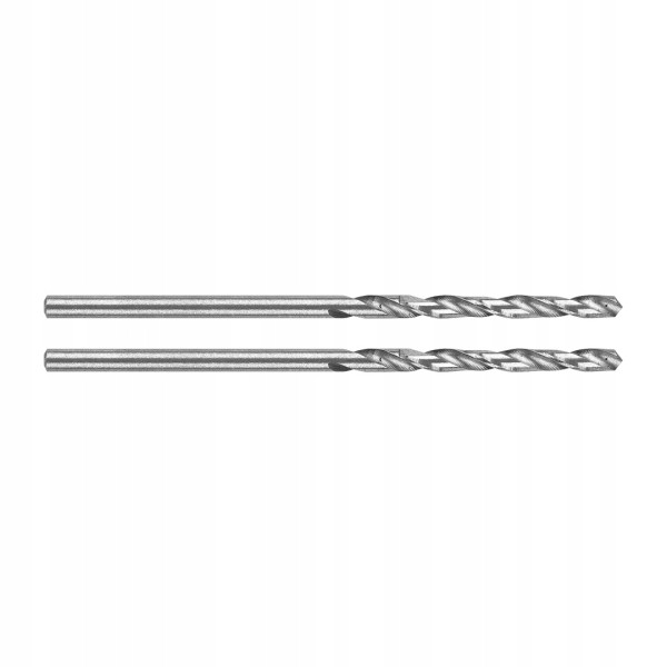 Wiertła do metalu HSS, DIN 338, 4mm, zestaw wierteł 2szt. 384253