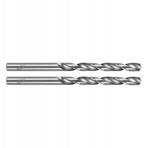 Wiertła do metalu HSS, DIN 338, 6mm, zestaw wierteł 2szt. 384281 Wiertła do metalu HSS, DIN 338, 6mm, zestaw wierteł 2szt. 384281