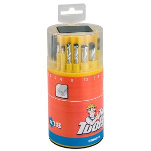 Wiertła różne, zestaw 18 szt., Top Tools 60H018 156744 Wiertła różne, zestaw 18 szt., Top Tools 60H018 156744