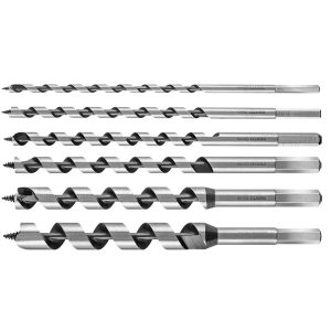 Wiertła spiralne do drewna 230mm 6szt VERTO 60H800 156941 Wiertła spiralne do drewna 230mm 6szt VERTO 60H800 156941