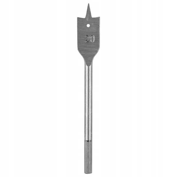 Wiertło do drewna łopatkowe płaskie piórkowe hex 20x152mm 384297