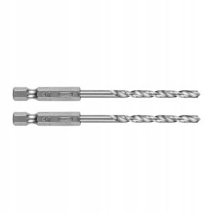 Wiertło do metalu Hex 4.2mm, 2 szt. zestaw wierteł GRAPHITE 384279 Wiertło do metalu Hex 4.2mm, 2 szt. zestaw wierteł GRAPHITE 384279