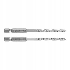Wiertło do metalu Hex 4mm, 2 szt. zestaw wierteł GRAPHITE 384259 Wiertło do metalu Hex 4mm, 2 szt. zestaw wierteł GRAPHITE 384259