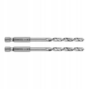 Wiertło do metalu Hex 5mm, 2 szt. zestaw wierteł GRAPHITE 384278 Wiertło do metalu Hex 5mm, 2 szt. zestaw wierteł GRAPHITE 384278
