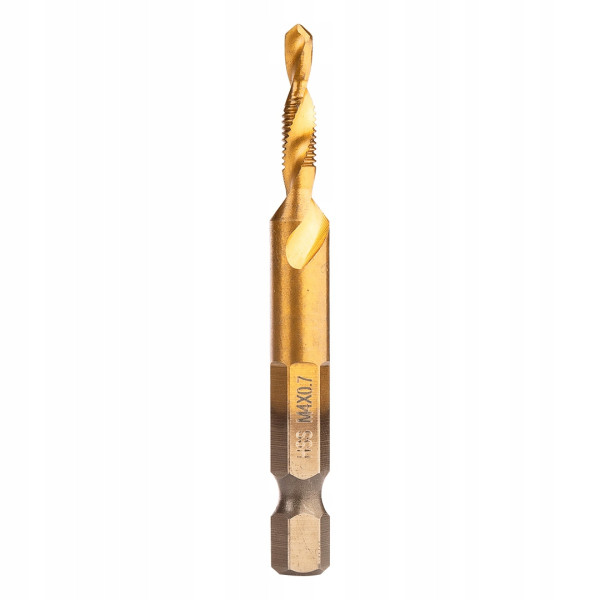 Wiertło gwintujące HSS TiN, M4x0,7 mm, Hex, gwintownik do gwintowania NEO 634056