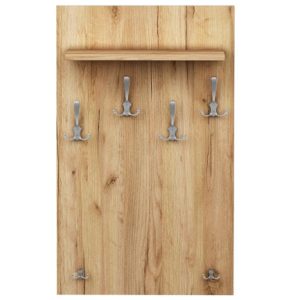Wieszak 60X100 Dąb Craft Złoty 60X20X100 Cm 949144 Wieszak 60X100 Dąb Craft Złoty 60X20X100 Cm 949144