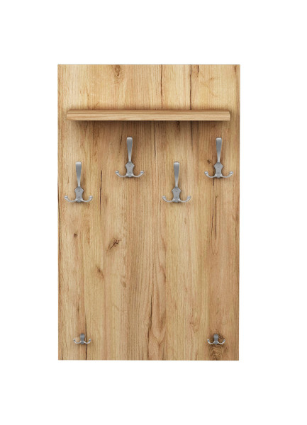 Wieszak 60X100 Dąb Craft Złoty 60X20X100 Cm 949144