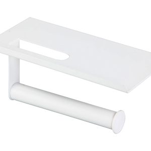 Wieszak na papier toaletowy Spare metalowy biały 50361 Wieszak na papier toaletowy Spare metalowy biały 50361