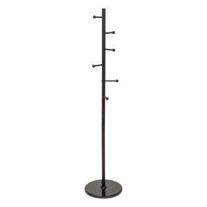 Wieszak na płaszcze BLACKMARBLE z 6 metalowymi uchwytami, 173 cm 1062557 Wieszak na płaszcze BLACKMARBLE z 6 metalowymi uchwytami, 173 cm 1062557