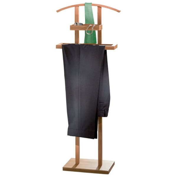 Wieszak na ubrania, bambusowy, 45x24x111 cm, ZELLER 207164
