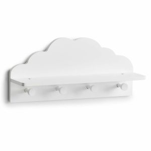 Wieszak na ubrania dziecięce CLOUD z półką, 2w1, ZELLER 171658 Wieszak na ubrania dziecięce CLOUD z półką, 2w1, ZELLER 171658